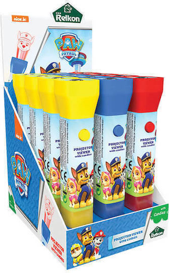 Paw Patrol Image Viewer Προτζέκτορας Με Καραμέλες 12 x 8g