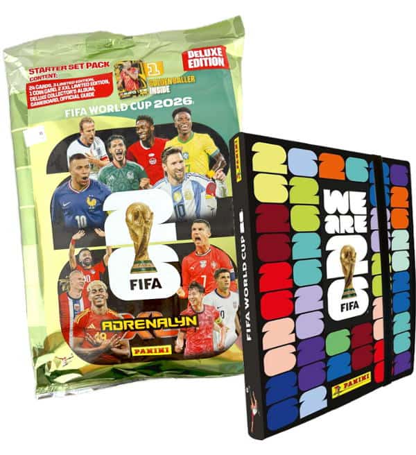 FIFA World Cup 2026 Adrenalyn XL Panini Deluxe Folio