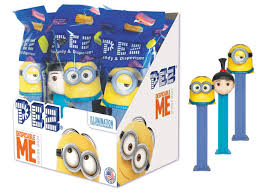 Minions Pez Despicable Καραμέλες με Dispenser 8.5g 12τεμ