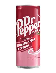 Dr Pepper Strawberries & Cream 330ml