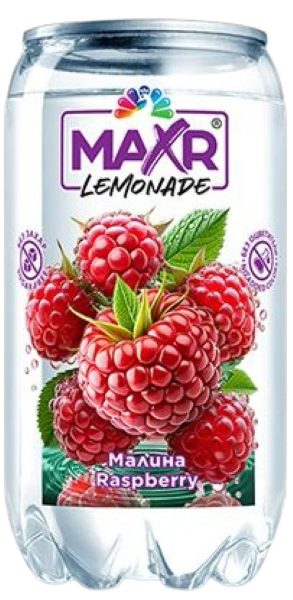 Maxr Sparkling Ανθρακούχο Νερό Raspberry 330ml