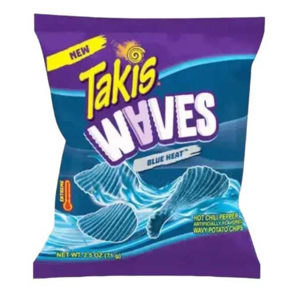 Takis Waves Blue Heat 71gr