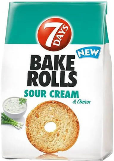 Bake Rolls Sour Cream & Onion 80gr