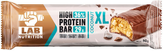 LAB NUTRITION High Protein Bar 38% XL Coconut 80g