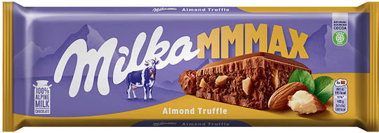 Milka MMMAX Almond Truffle Σοκολάτα 300g