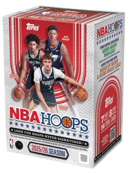 Topps NBA Hoops Basketball 2025/26 Value Box