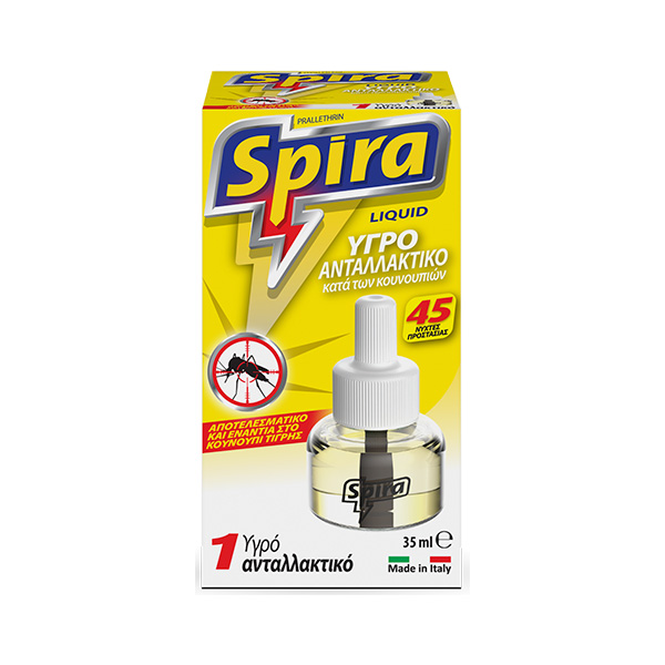 Spira Ανταλλακτικό Υγρό για Κουνούπια 35ml