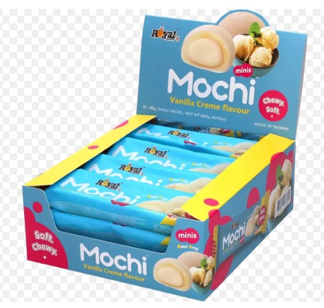 Mochi Vanilla Creme Royal Family 4τεμ Display 12x40g
