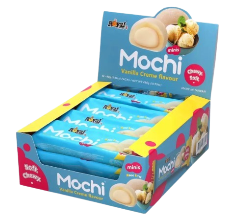 Mochi Vanilla Creme Royal Family 4τεμ Display 12x40g