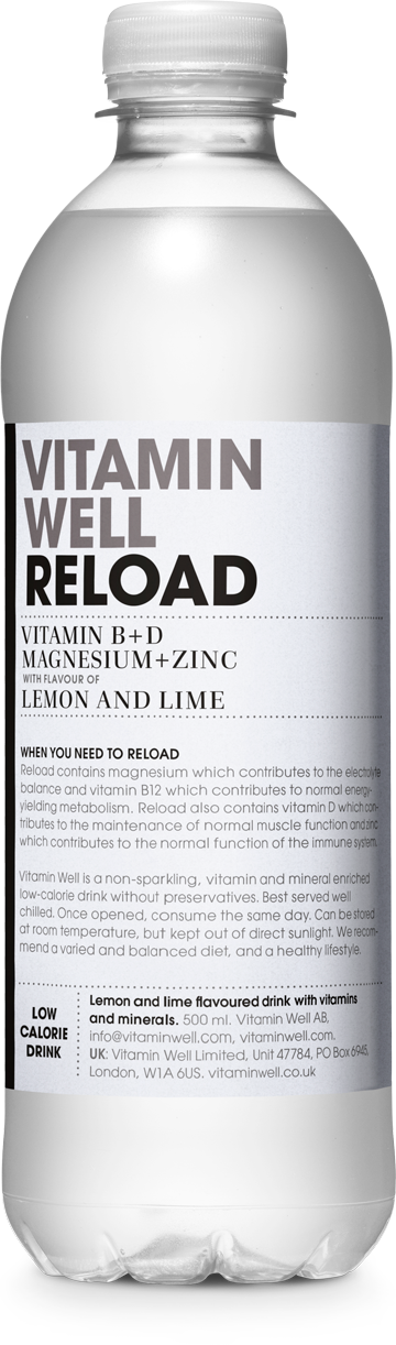 Vitamin Well Reload Με Γεύση Lemon Lime 500ml
