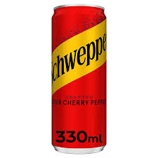 Schweppes Sour Cherry Pepper Κουτί 330ml