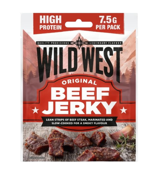 Wild West Beef Cherky Original 25g