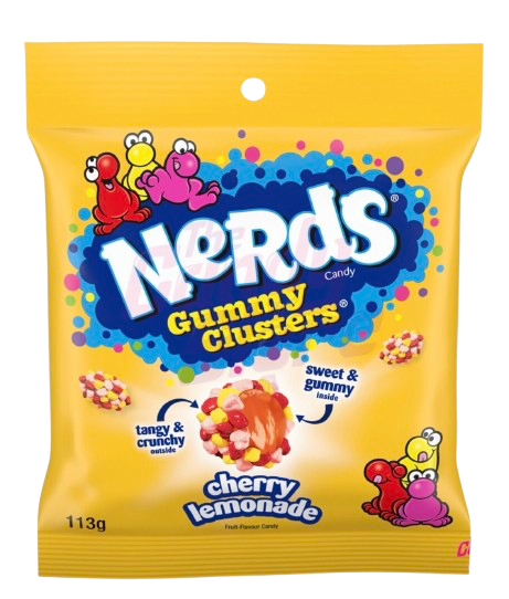 Nerds Gummy Clusters Cherry Lemonade 113g
