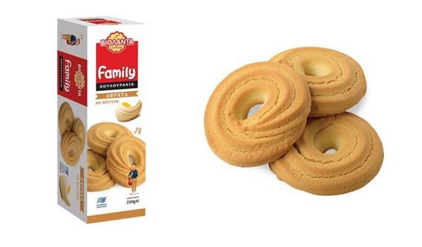 Βιολάντα Family Αφράτα με Βούτυρο 250g