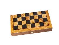 ΤΑΒΛΙ ΣΚΑΚΙ MANOPOULOS ΞΥΛΙΝΟ ΕΛΙΑ 48Χ48cm
