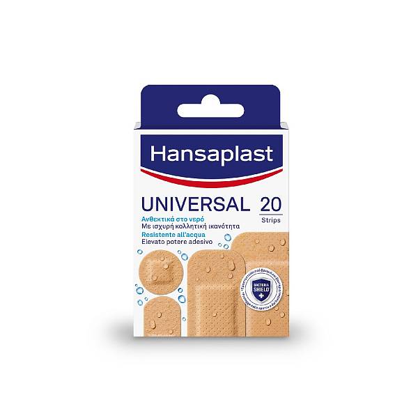 Hansaplast Universal Επιθέματα Ανθεκτικά στο Νερό REF45906 20τεμ