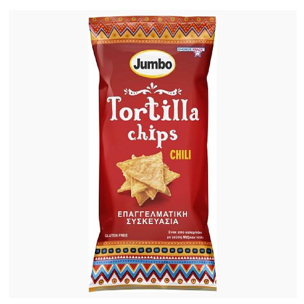 JUMBO TORTILLA CHIPS CHILI PARTY SIZE 350gr