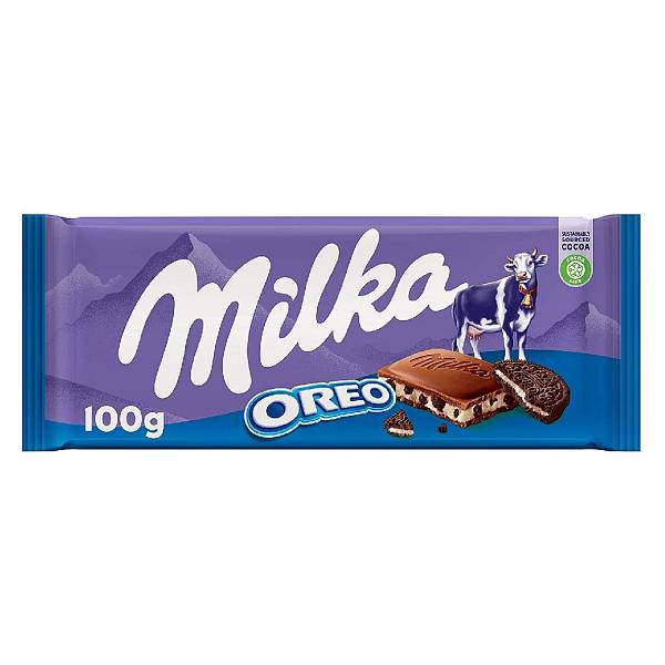 MILKA Σοκολάτα Γάλακτος Oreo 100g