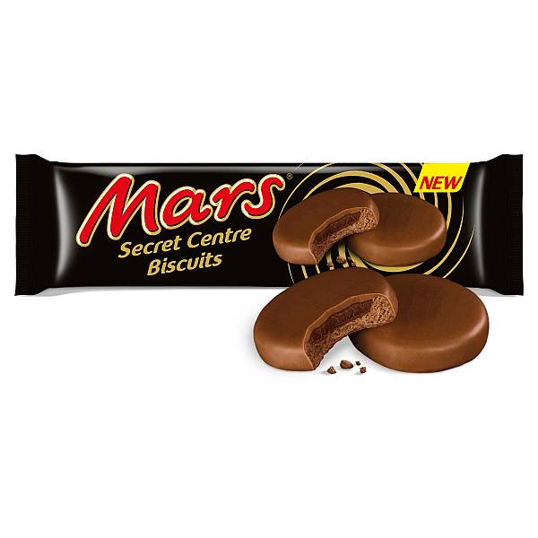 Mars Secret Centre Biscuits Μπισκότα 132g