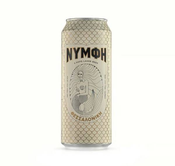ΝΥΜΦΗ ΜΠΥΡΑ LAGER ΚΟΥΤΙ 500ml