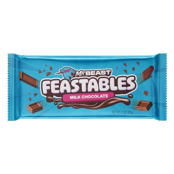 Feastables Mr Beast Milk Chocolate Bar 60gr