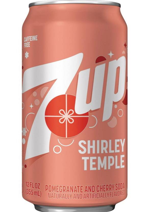 7UP Shirley Temple Pomegranate Cherry Soda 355ml