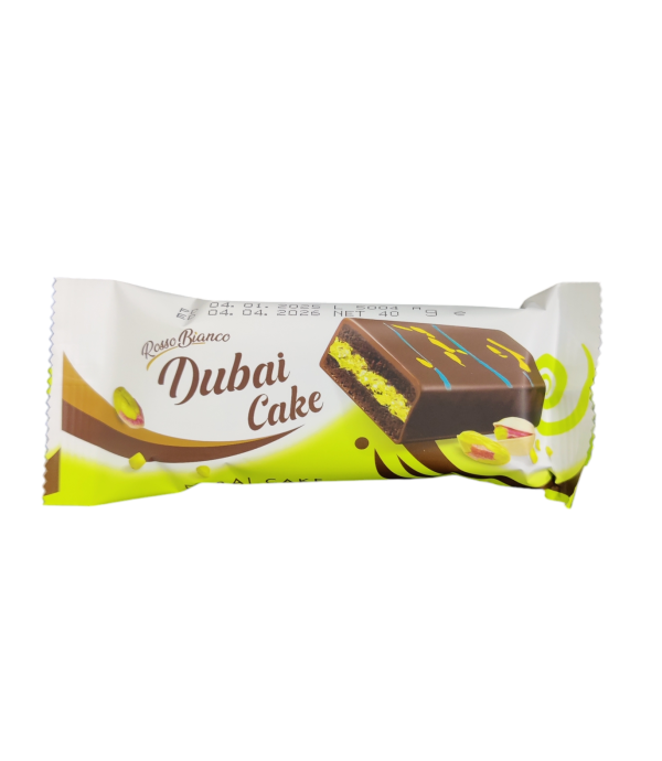 Dubai Cake Φιστίκι Κανταΐφι Rosso Bianco 40g