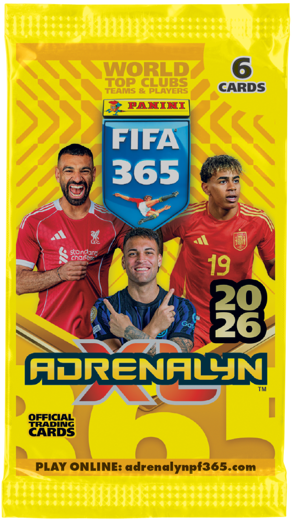 FIFA 365 2026 Adrenalyn XL Κάρτες Panini Φακελάκι