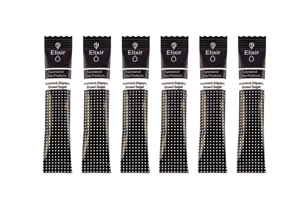 Ζάχαρη Καστανή Stick 1000τεμ 4gr