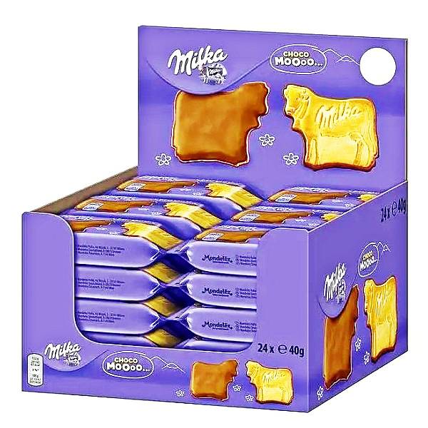 Milka Choco Cow Σοκολατομπισκότα 24x40g