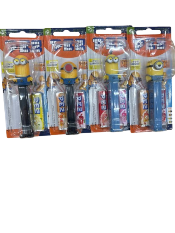 Minions Pez Καραμέλες με Dispenser 8.5g 12τεμ