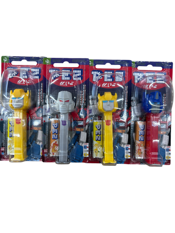 Transformers Pez Καραμέλες με Dispenser 8.5g 12τεμ
