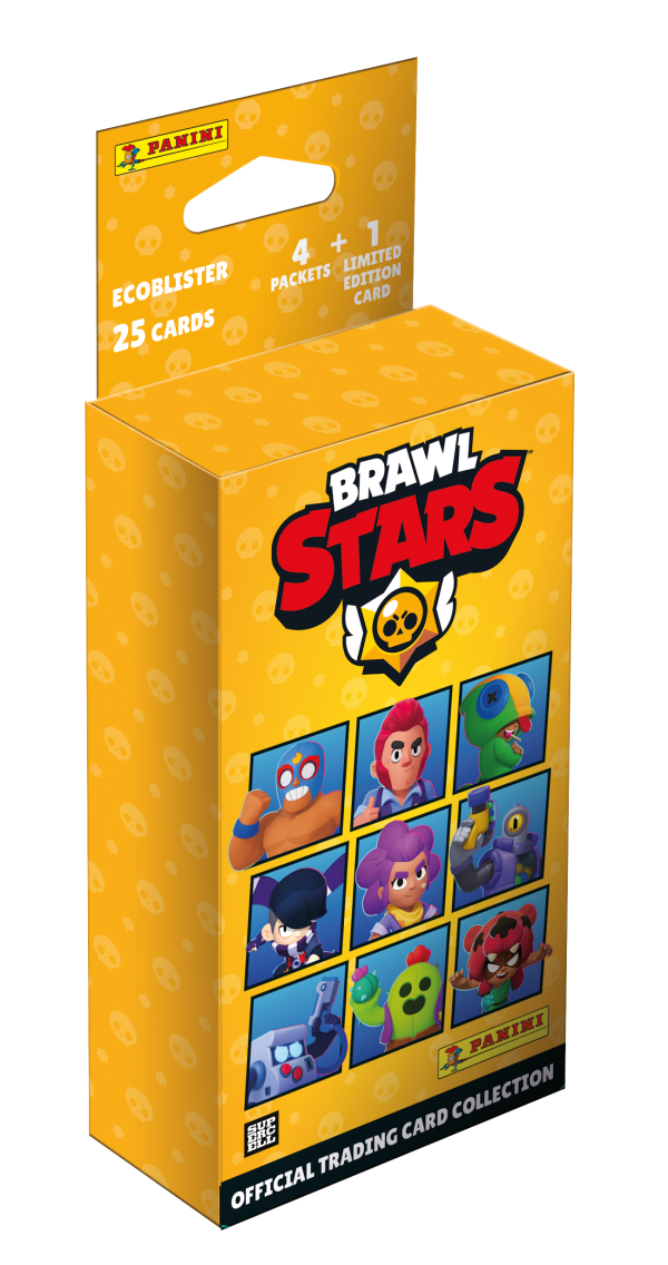 Brawl Stars Κάρτες Panini Eco Blister