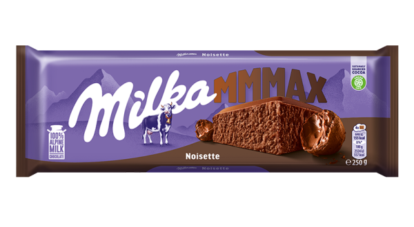 Milka MMMAX Noisette Σοκολάτα 250g