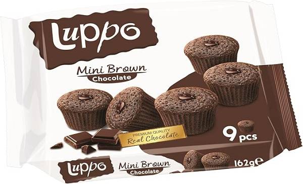Mini Brownies Chocolate Luppo 162g