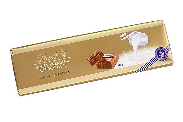 LINDT Ελβετική Σοκολάτα Γάλακτος 300g