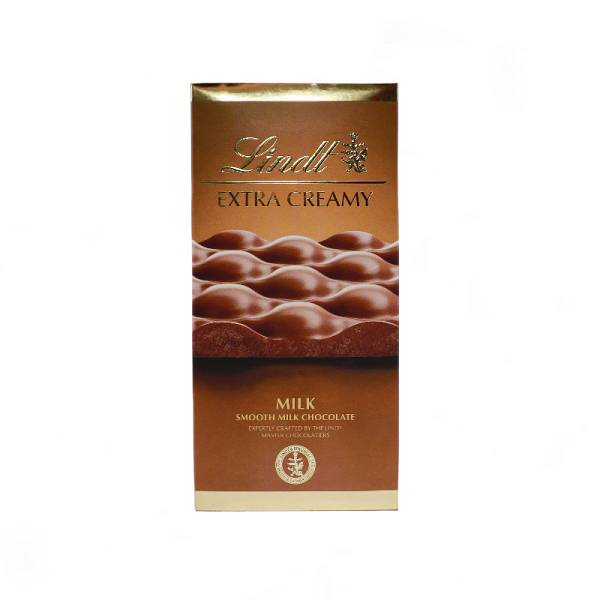 Lindt Extra Creamy Ελβετική Σοκολάτα Γάλακτος 80g