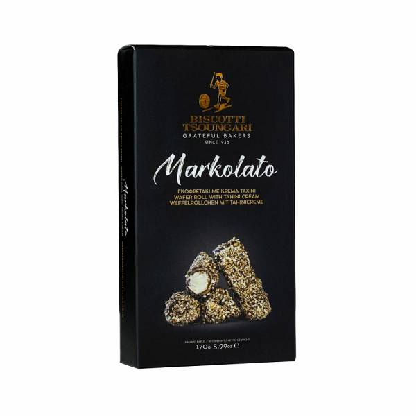 Markolato Biscotti Tsoungari Γκοφρετάκι με Κρέμα Ταχίνι 170g