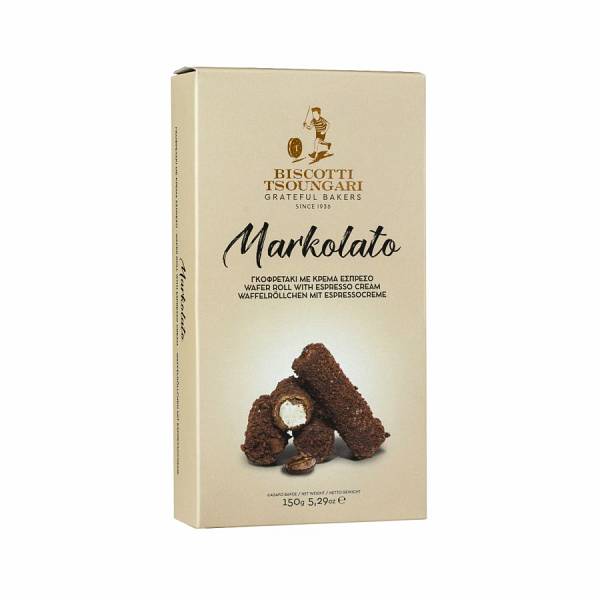 Markolato Biscotti Tsoungari Γκοφρετάκι με Κρέμα Espresso 170g