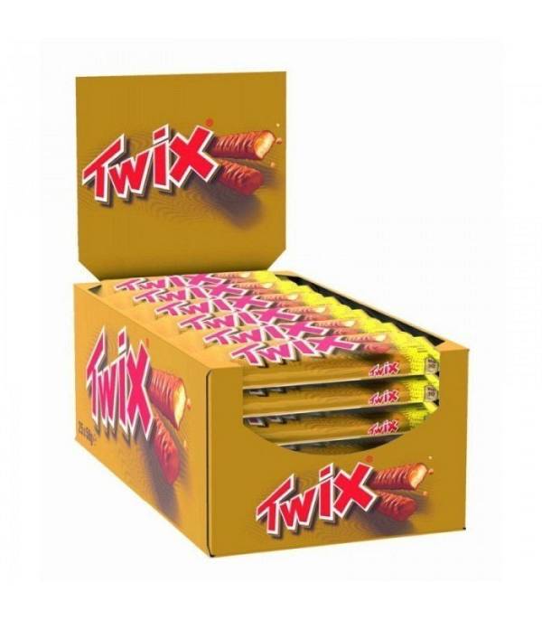 Twix Σοκολάτα 50gr Κουτί 25τεμ