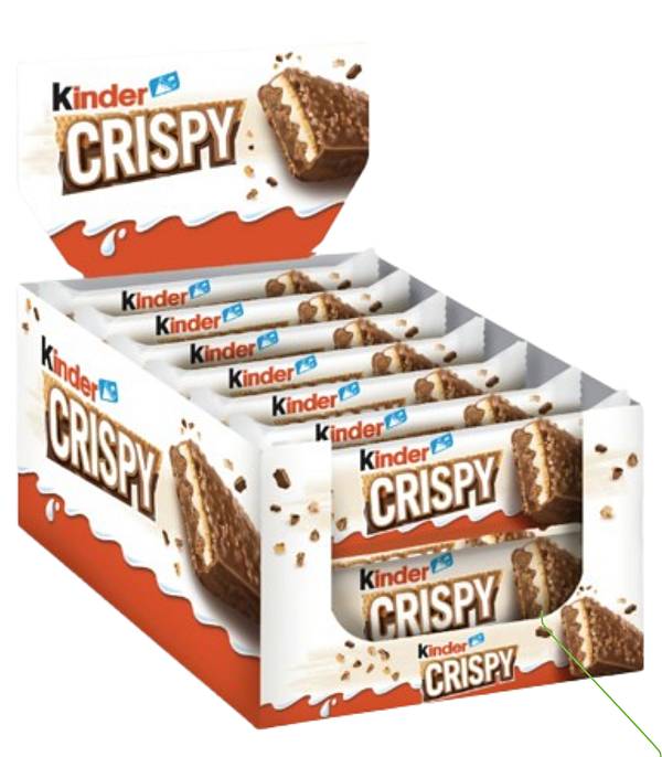 Kinder Crispy 34.5g 14τεμ