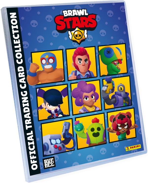 Brawl Stars Κάρτες Panini Binder Αλμπουμ