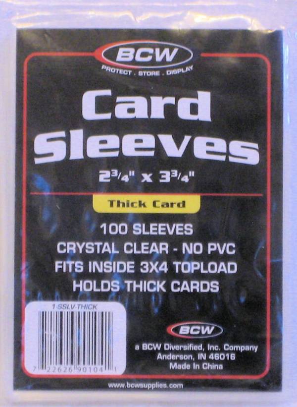 BCW Thick Card Sleeves Θήκες Καρτών 100τεμ
