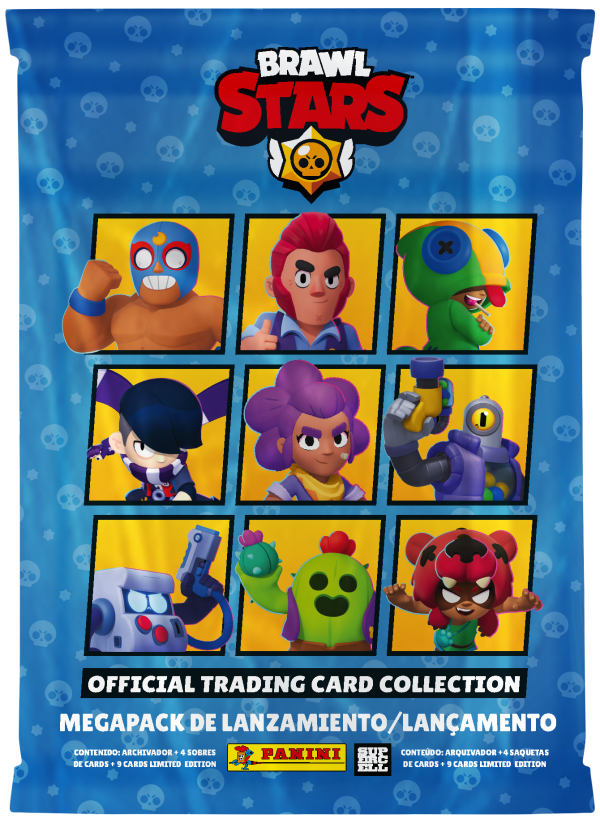 Brawl Stars Κάρτες Panini Φακελάκι