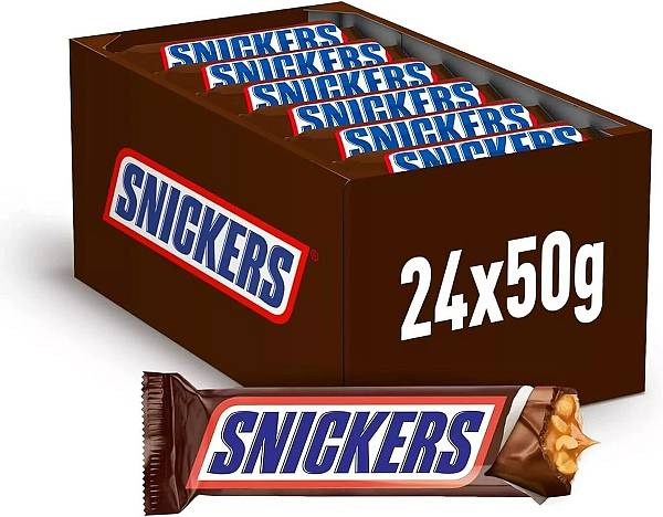 Snickers Σοκολάτα Κουτί 24x50g