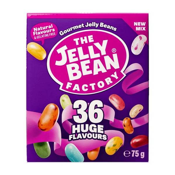 The Jelly Bean Factory Καραμέλες Jelly Bean 36 Huge Flavours 75gr