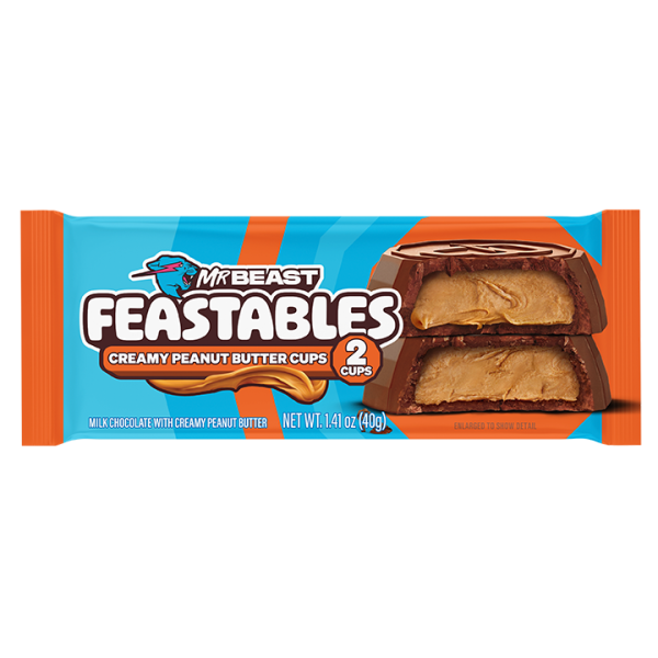 Feastables Mr Beast Peanut Butter 2 Cups 40gr