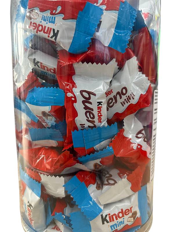 Mini Kinder Bueno Kαι Σοκολάτα σε Βάζο 100τεμ