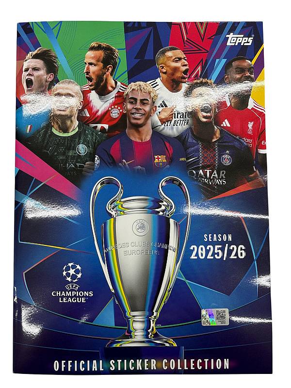 Topps Champions League Stickers 2025/26 Αλμπουμ