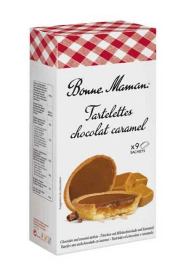 Bonne Maman Ταρτάκια Γεμιστά Σοκολάτα Καραμέλα Tartelettes 135g